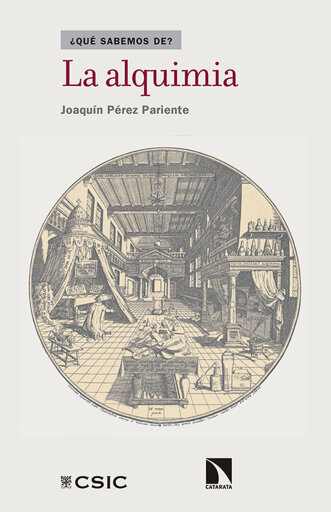 Portada del libro «La alquimia.», de Joaquín Pérez Pariente