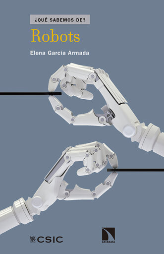 Portada del libro «Robots.», de Elena García Armada