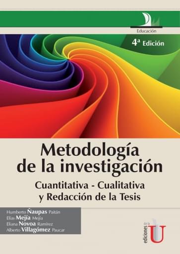 Metodología de la investigación: cuantitativa - cualitativa y redacción de tesis