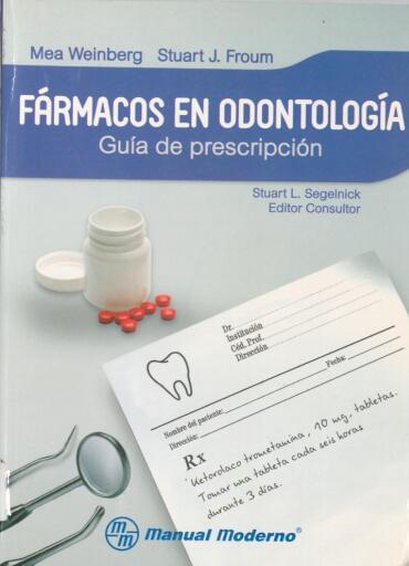 Fármacos en Odontología