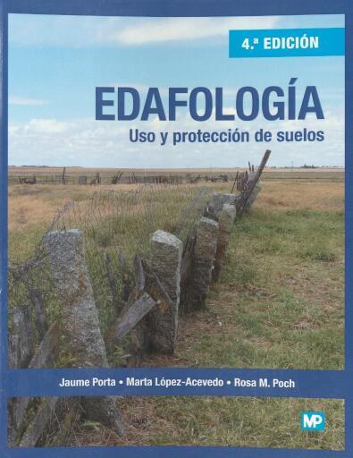 EDAFOLOGÍA uso y protección de suelos