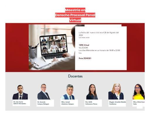 Portada del libro «Maestria Derecho Procesal Penal INDECAJ»