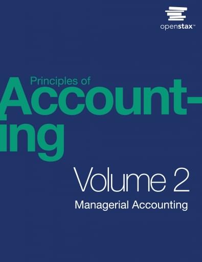 Principles of Accounting Volume 2 Managerial Accounting