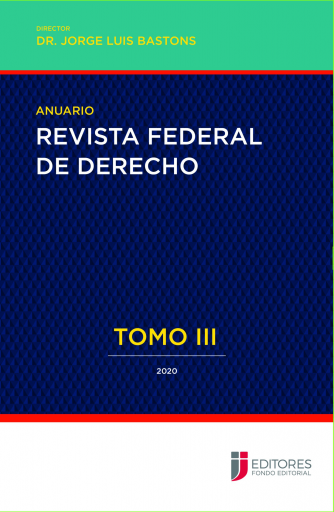 Anuario de la Revista Federal de Derecho - TOMO III