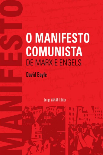 Portada del libro «O Manifesto Comunista de Marx e Engels», de David Boyle