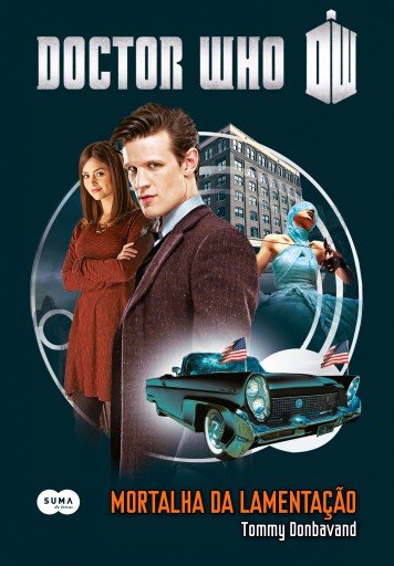 Portada del libro «Doctor Who: Mortalha da lamentação», de Tommy Donbavand
