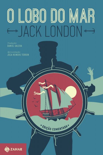 Portada del libro «O Lobo do Mar: edição comentada», de Jack London