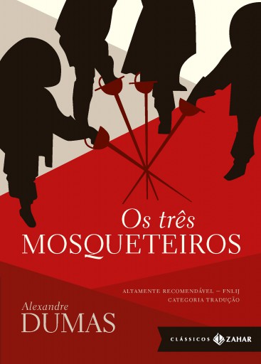 Portada del libro «Os três mosqueteiros: edição bolso de luxo», de Alexandre Dumas