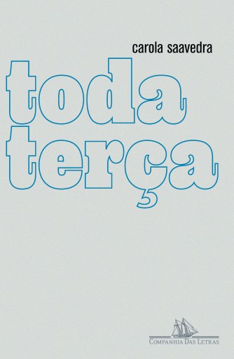 Portada del libro «Toda terça», de Carola Saavedra