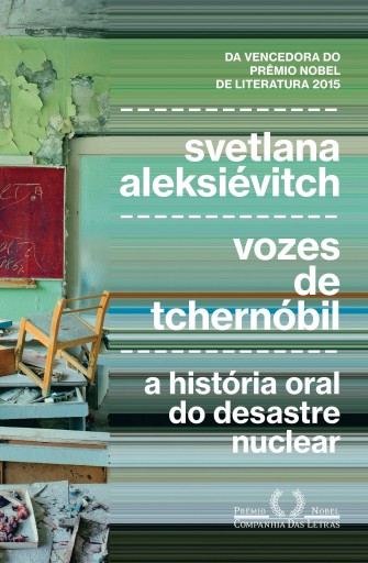 Portada del libro «Vozes de Tchernóbil», de Svetlana Aleksiévitch