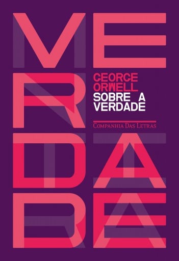 Portada del libro «Sobre a verdade», de George Orwell