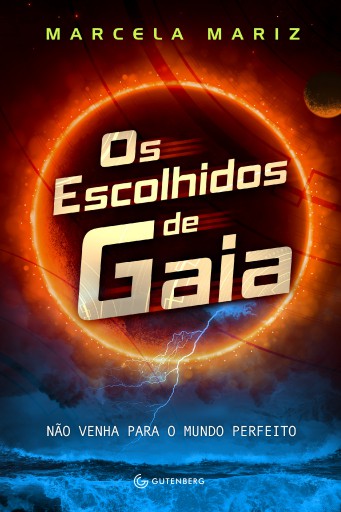 Portada del libro «Os Escolhidos de Gaia», de Marcela Mariz