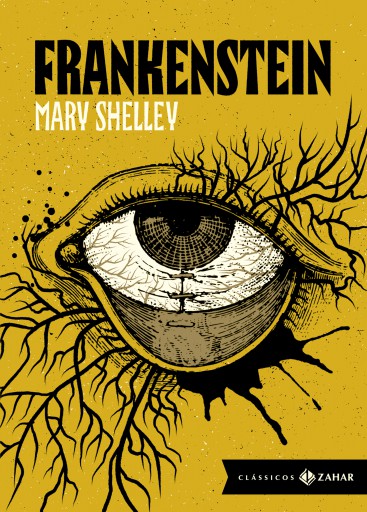 Portada del libro «Frankenstein: edição bolso de luxo», de Mary Shelley