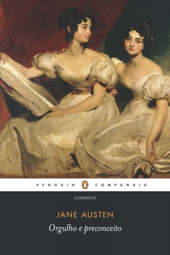 Portada del libro «Orgulho e preconceito», de Jane Austen