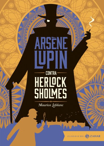 Portada del libro «Arsène Lupin contra Herlock Sholmes: edição bolso de luxo», de Maurice Leblanc