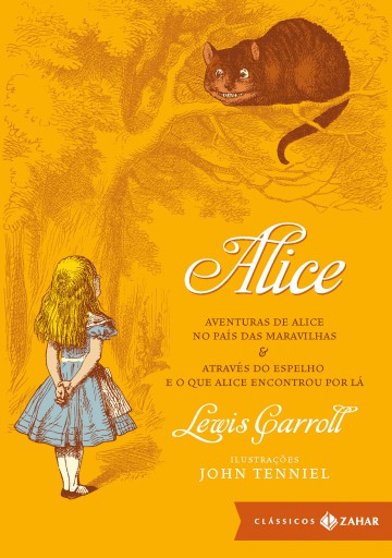 Portada del libro «Alice: edição bolso de luxo», de Lewis Carroll
