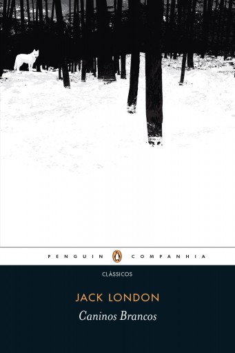 Portada del libro «Caninos Brancos», de Jack London