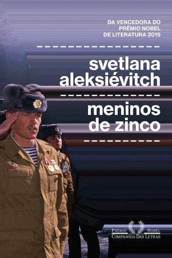 Portada del libro «Meninos de Zinco», de Svetlana Aleksiévitch
