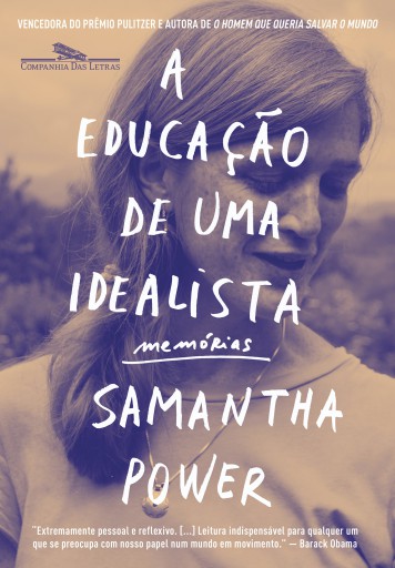Portada del libro «A educação de uma idealista», de Samantha Power