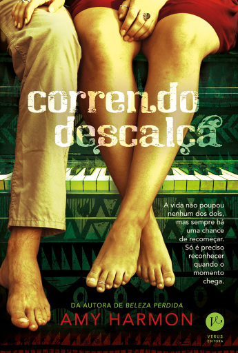 Portada del libro «Correndo descalça», de Amy Harmon
