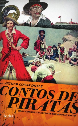 Portada del libro «Contos de piratas», de Arthur Conan Doyle