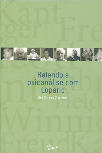 Portada del libro «Relendo a psicanálise com Loparic», de Elsa Oliveira Dias (Org.)