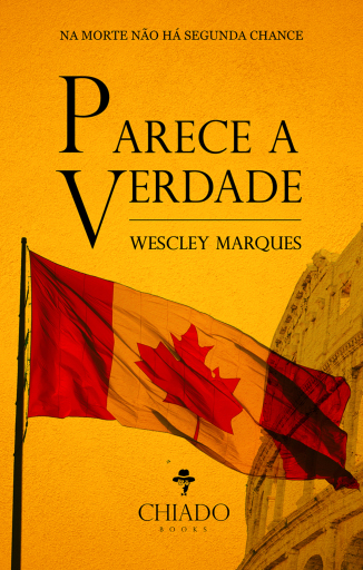 Portada del libro «Parece a verdade», de Wescley Marques
