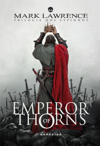 Portada del libro «Emperor of Thorns», de Mark Lawrence