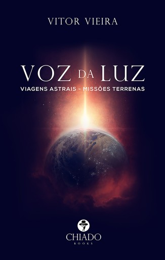 Portada del libro «Voz da Luz», de Vitor Vieira