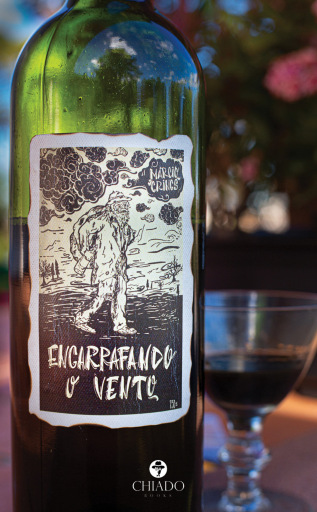 Portada del libro «Engarrafando o vento», de Márcio Grings
