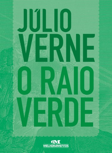 Portada del libro «O Raio Verde», de Verne Julio