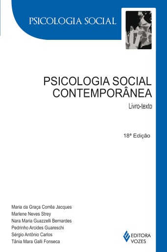 Portada del libro «Psicologia social contemporânea», de Maria Graça Corrêa da Jacques, Marlene N. Strey