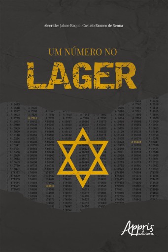 Portada del libro «Um Número no Lager», de Alecrides Jahne Raquel Castelo Branco de Senna