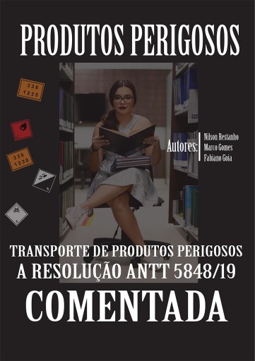 Portada del libro «Produtos Perigosos», de Nilson Restanho, Marco Gomes