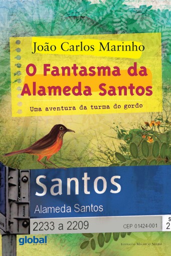 Portada del libro «O fantasma da Alameda Santos», de João Carlos Marinho