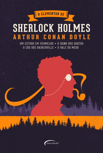 Portada del libro «O elementar de Sherlock Holmes», de Arthur Conan Doyle