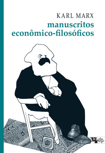 Portada del libro «Manuscritos econômico-filosóficos», de Karl Marx