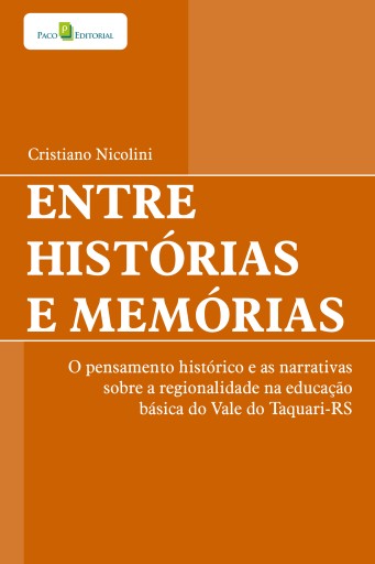 Portada del libro «Entre histórias e memórias», de Cristiano Nicolini