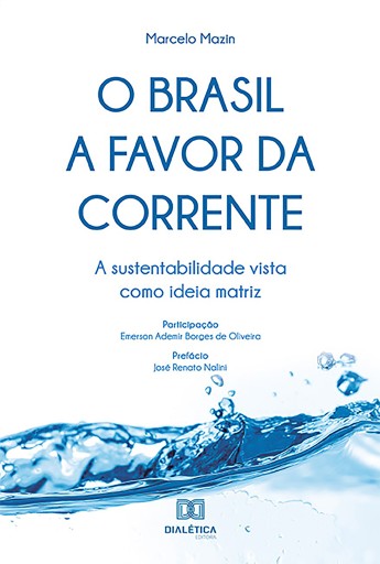 Portada del libro «O Brasil a favor da corrente», de Marcelo Mazin