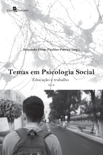 Portada del libro «Temas em psicologia social», de Fernando César Paulino - Pereira