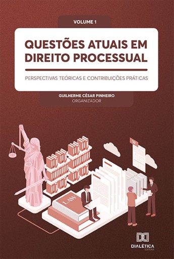Portada del libro «Questões atuais em Direito Processual», de Guilherme César Pinheiro
