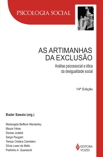 Portada del libro «As artimanhas da exclusão», de Bader Sawaia