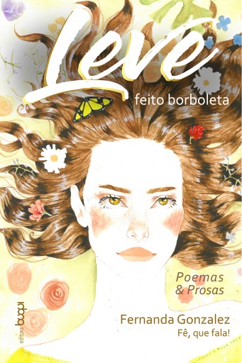 Portada del libro «Leve feito borboleta», de Fernanda Gonzalez