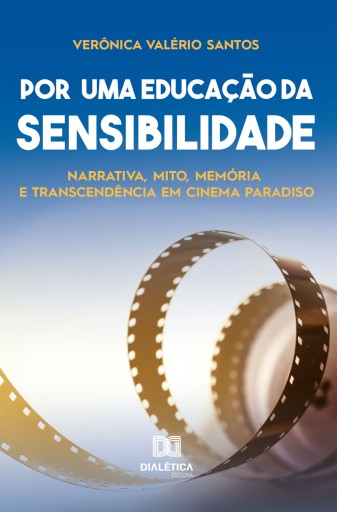 Portada del libro «Por uma educação da sensibilidade», de Verônica Valério Santos