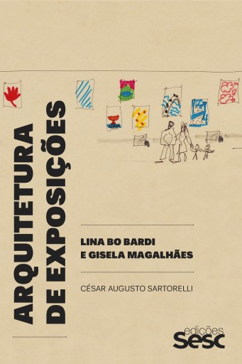 Portada del libro «Arquitetura de exposições», de César Augusto Sartorelli