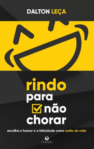 Portada del libro «Rindo para não chorar», de Dalton Leça