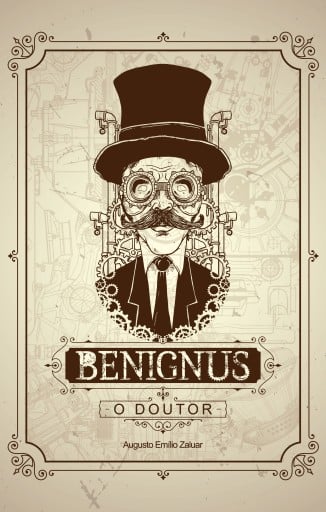 Portada del libro «O Doutor Benignus», de Augusto Emílio Zaluar