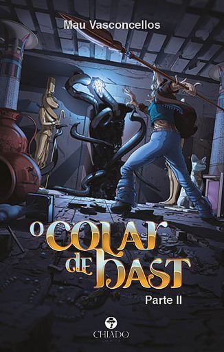 Portada del libro «O colar de Bast - Parte II», de Mau Vasconcellos