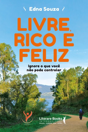 Portada del libro «Livre, rico e feliz», de Edna Souza