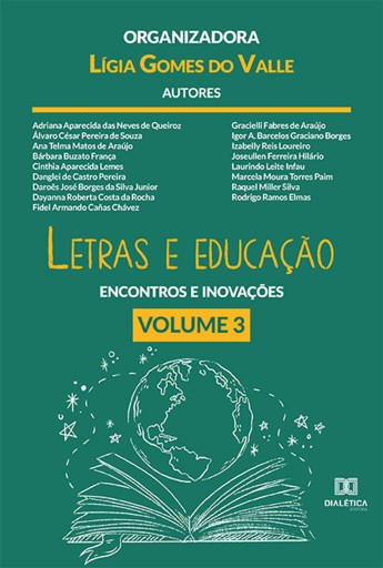 Portada del libro «Letras e educação», de Lígia Gomes do Valle